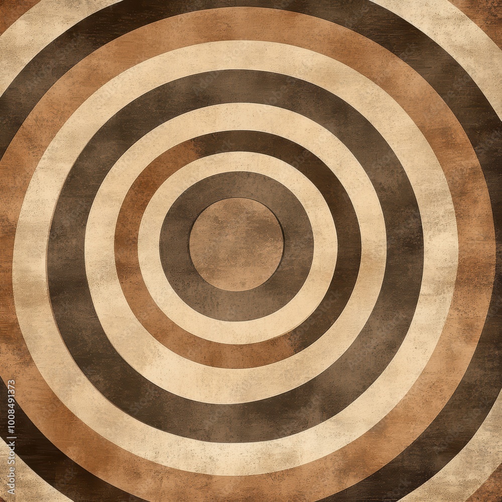 Muted Concentric Circles with Random Spacing Muted Concentric Circles with Random Spacing