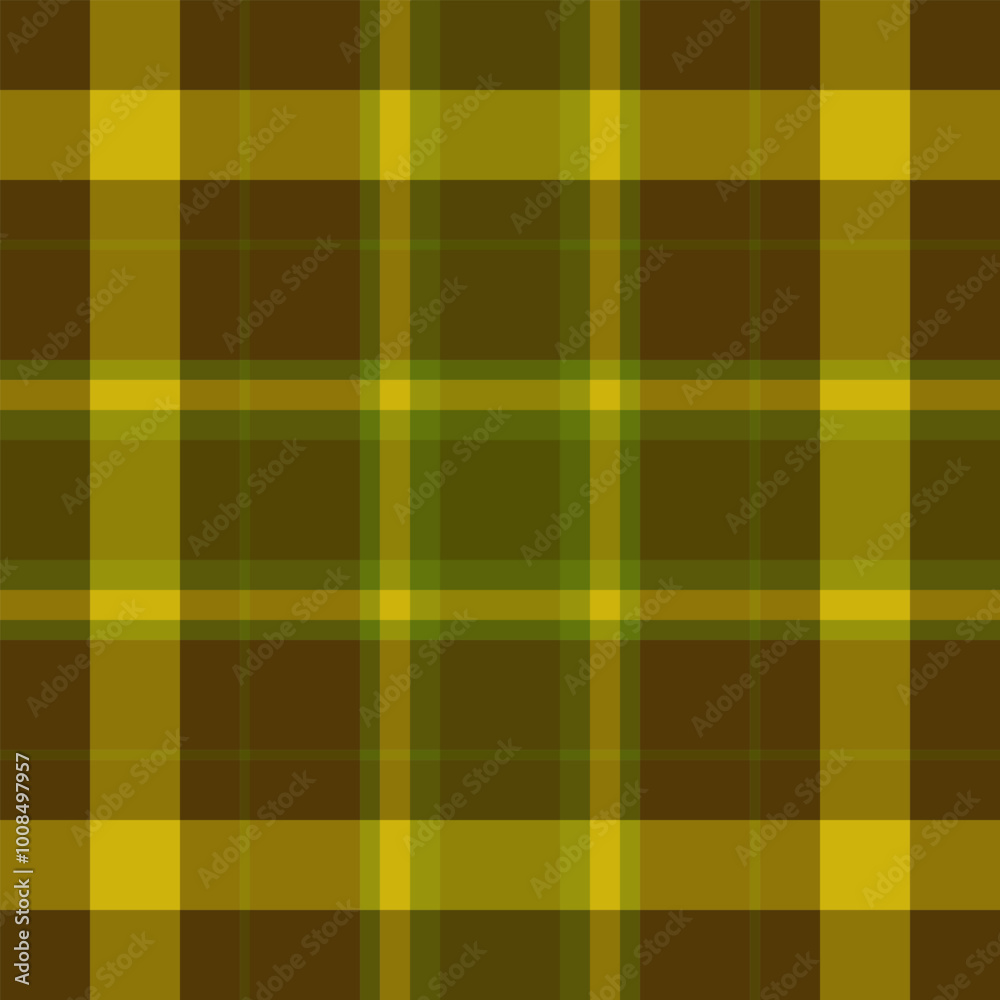 Folded background texture textile, site vector tartan pattern. Teenager seamless check plaid fabric in yellow and amber colors. Folded background texture textile, site vector tartan pattern. Teenager seamless check plaid fabric in yellow and amber colors.