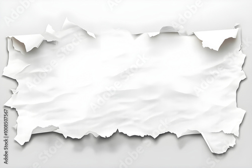 White paper ripped message torn white paper ripped message torn onbackground