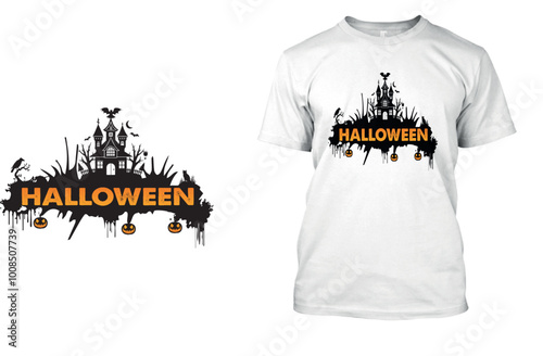 Halloween Scary T Shirt Design for Halloween Day