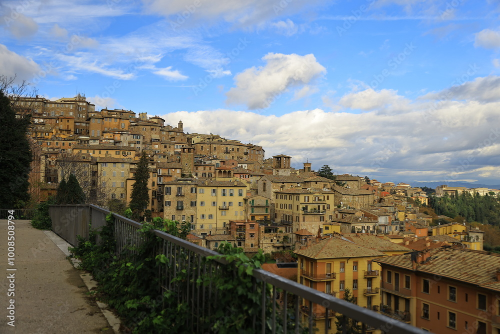 belvedere of perugia, umbria italy belvedere of perugia, umbria italy