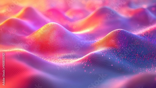 Wave band abstract background surface