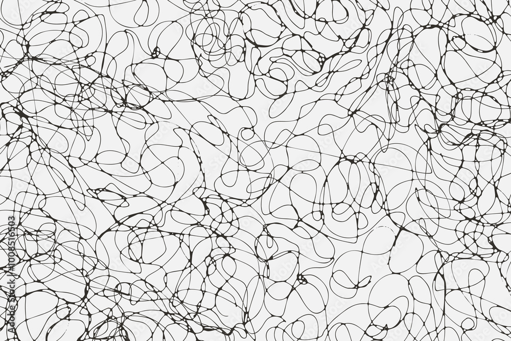 Abstract sketching scribble lines background Abstract sketching scribble lines background