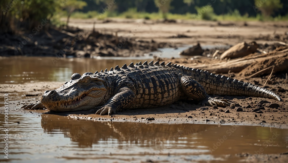 alligator in the swamp alligator in the swamp