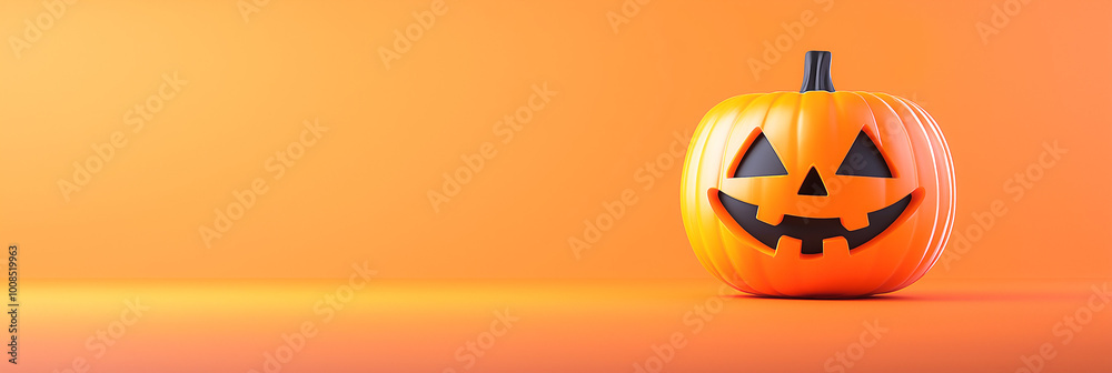 Ultra Minimalistic Cute Halloween Pumpkin, Festive Trendy Funny 3D Cartoon Background. Geometric, Colorful, Realistic Abstract Scene. Jack-o-Lantern Faces, Eyes, Mouths. Seasonal Marketing Banner Art Ultra Minimalistic Cute Halloween Pumpkin, Festive Trendy Funny 3D Cartoon Background. Geometric, Colorful, Realistic Abstract Scene. Jack-o-Lantern Faces, Eyes, Mouths. Seasonal Marketing Banner Art