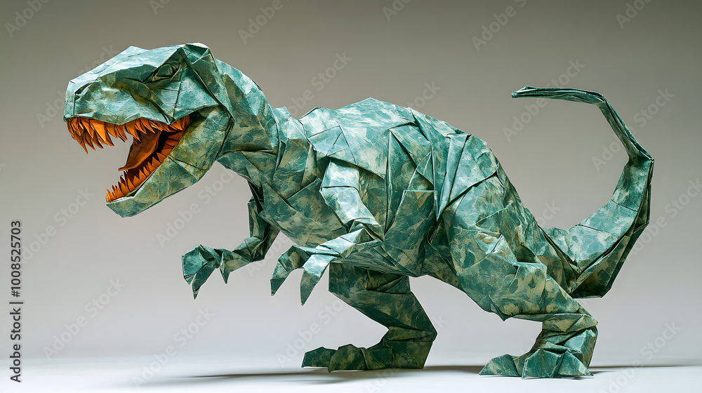 Obraz premium Origami Dinosaur