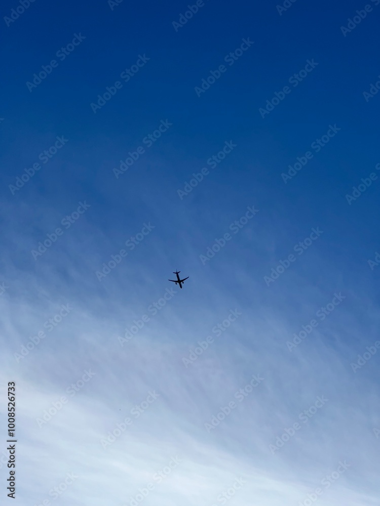 airplane in the sky airplane in the sky