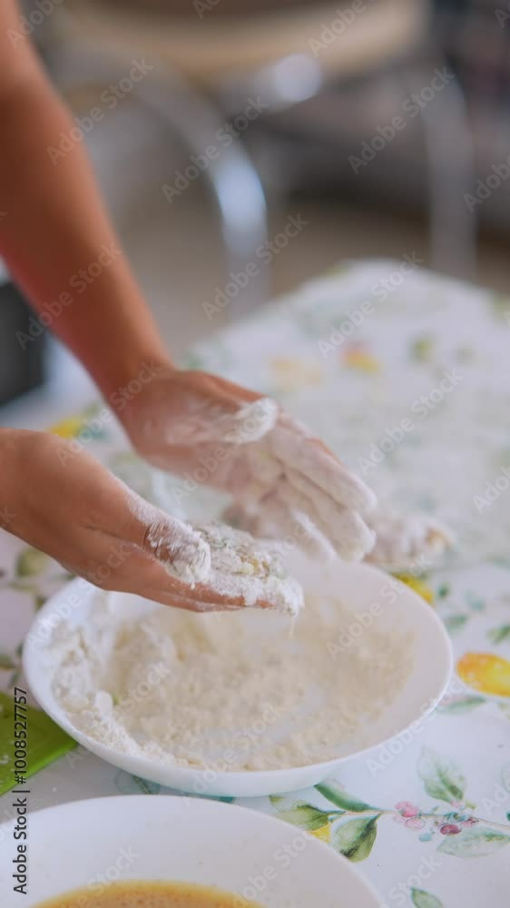 Preparing Baking Ingredients in a Cozy and Inviting Kitchen Setting That Inspires Creativity Preparing Baking Ingredients in a Cozy and Inviting Kitchen Setting That Inspires Creativity