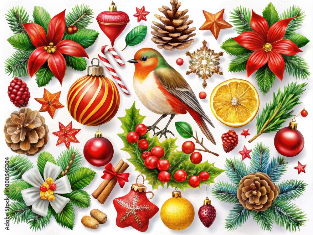 Festive Free Printable Christmas Clip Art Collection for Creative Festive Free Printable Christmas Clip Art Collection for Creative