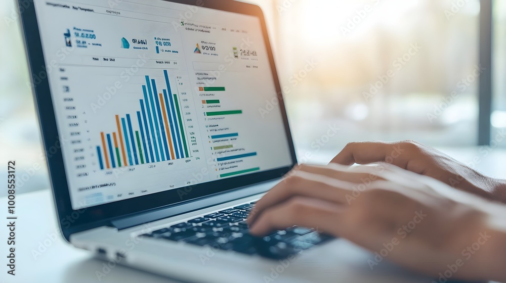Business Analysis On Laptop Business Analysis On Laptop