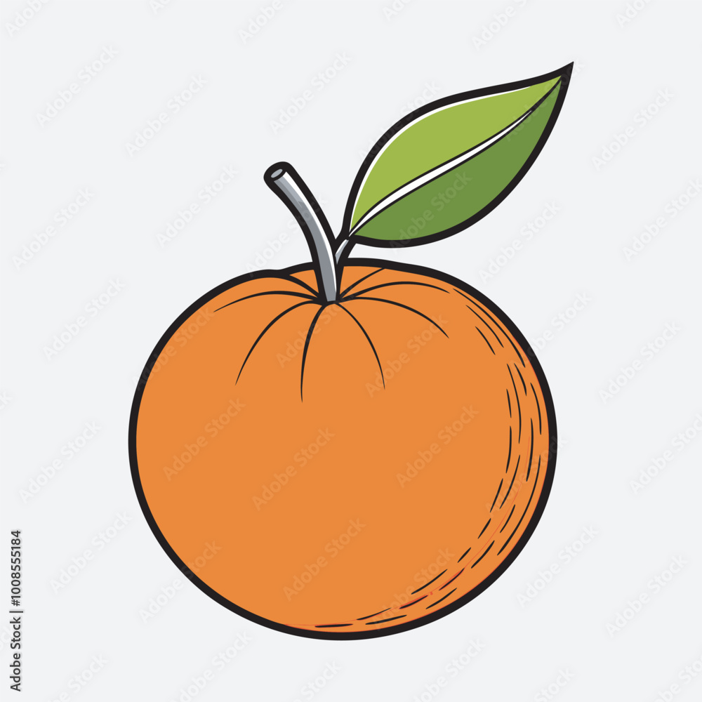 Obraz premium Orange Vector art Illustration Eps file ,
