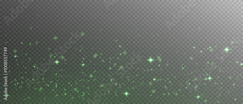 The light of dust. A stunning bokeh light effect background png. A gorgeous Christmas glowing dust background. A beautiful yellow flickering glow with confetti bokeh light and particle motion.	
