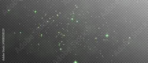 The light of dust. A stunning bokeh light effect background png. A gorgeous Christmas glowing dust background. A beautiful yellow flickering glow with confetti bokeh light and particle motion.	
