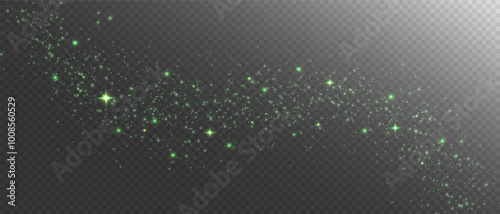 The light of dust. A stunning bokeh light effect background png. A gorgeous Christmas glowing dust background. A beautiful yellow flickering glow with confetti bokeh light and particle motion.	
