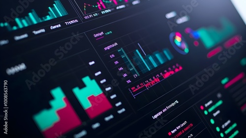 Financial Data Analysis Screen