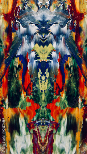 Abstract background wallpaper. Ethnic pattern. Mixtures of oil paint. Trendy hand painting canvas. Wall decor and Wall art prints Idea. 3D Texture. Art object