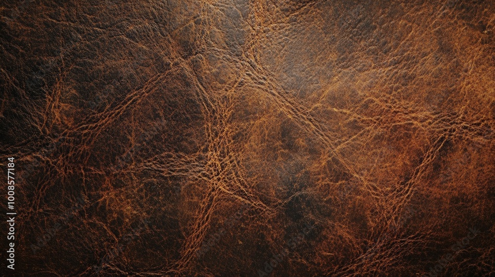 Rustic Old Leather Texture Close-Up Rustic Old Leather Texture Close-Up