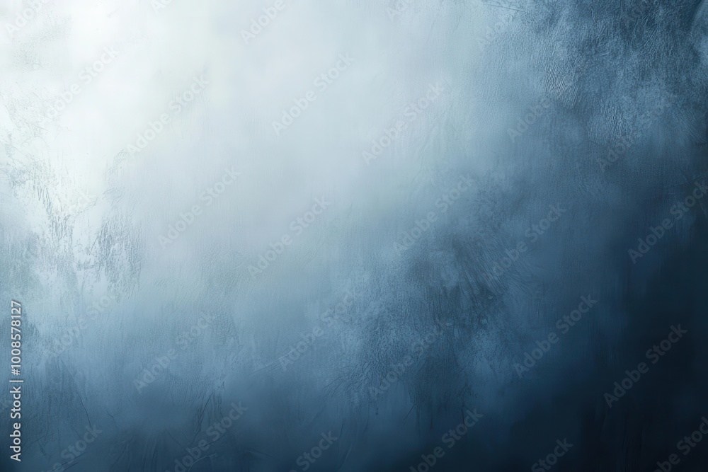 Soft azure gray gentle textured fade backdrop for a sleek title, banner, or poster artwork