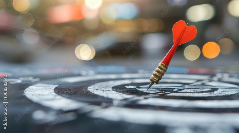 Fototapeta premium Achieving Revenue Targets with Strategic Financial Goals and Milestones A Focused Approach to Business Growth Data Analytics and Performance Monitoring for Informed Decision Making