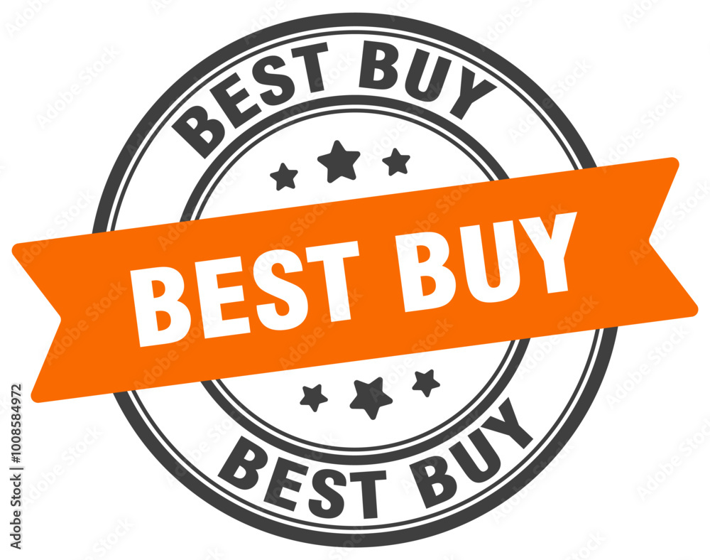 Fototapeta premium BEST BUY STAMP