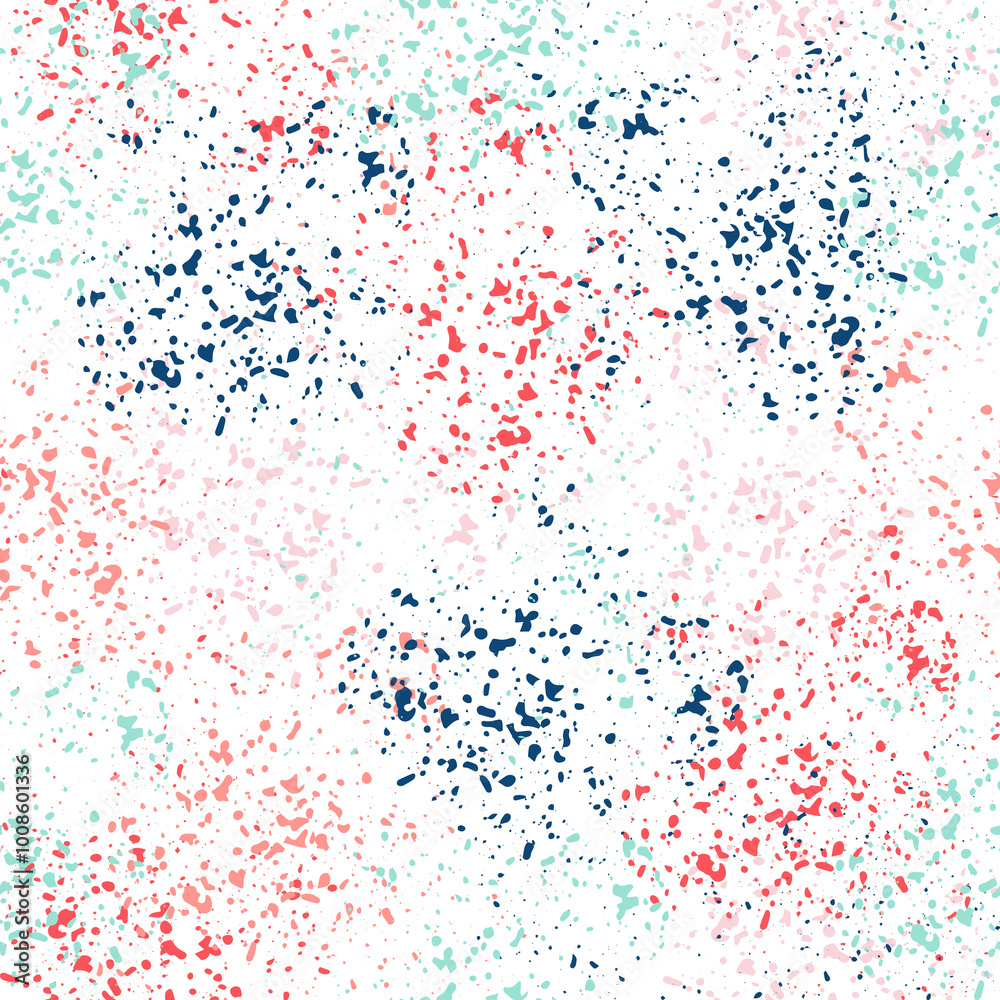 Bubbly colorful hand drawn seamless pattern. Bubbly colorful hand drawn seamless pattern.