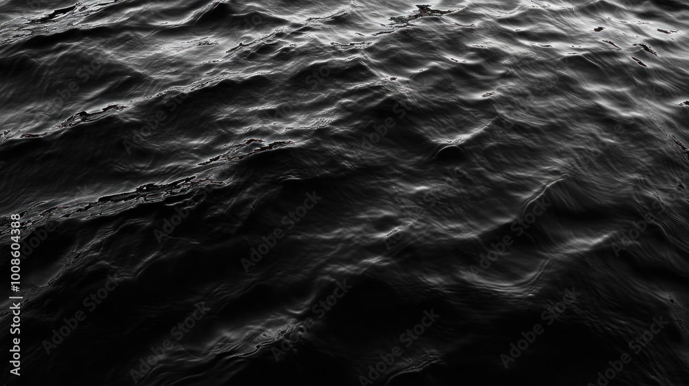 Abstract Black Water Texture Abstract Black Water Texture