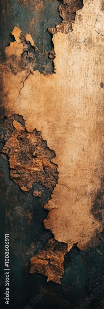 Naklejka premium Captivating Texture of a Weathered Wall: An Artistic Exploration of Abstract Design