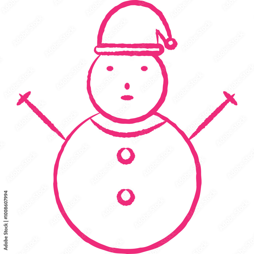 Christmas, New Year Vector Icon element, Isolated white background