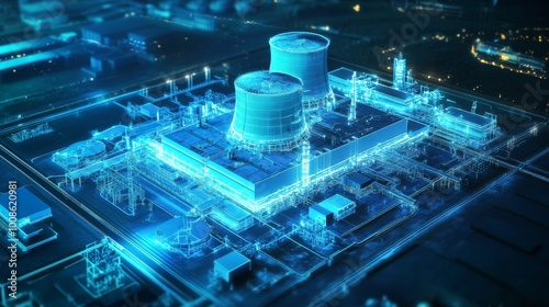 Digital Twin of Nuclear Plant for Advanced Monitoring