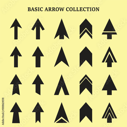 Free Download Set of arrow icons - GFXLoad