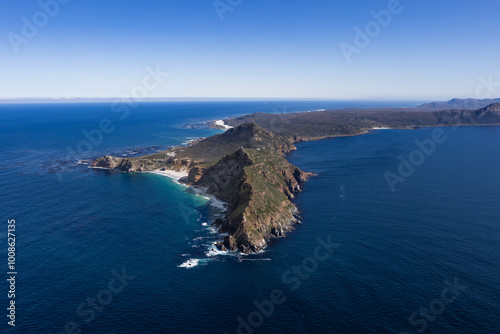 Cape Point Cape Town South Africa aerial photo
