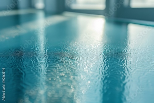 Close up of a glass surface