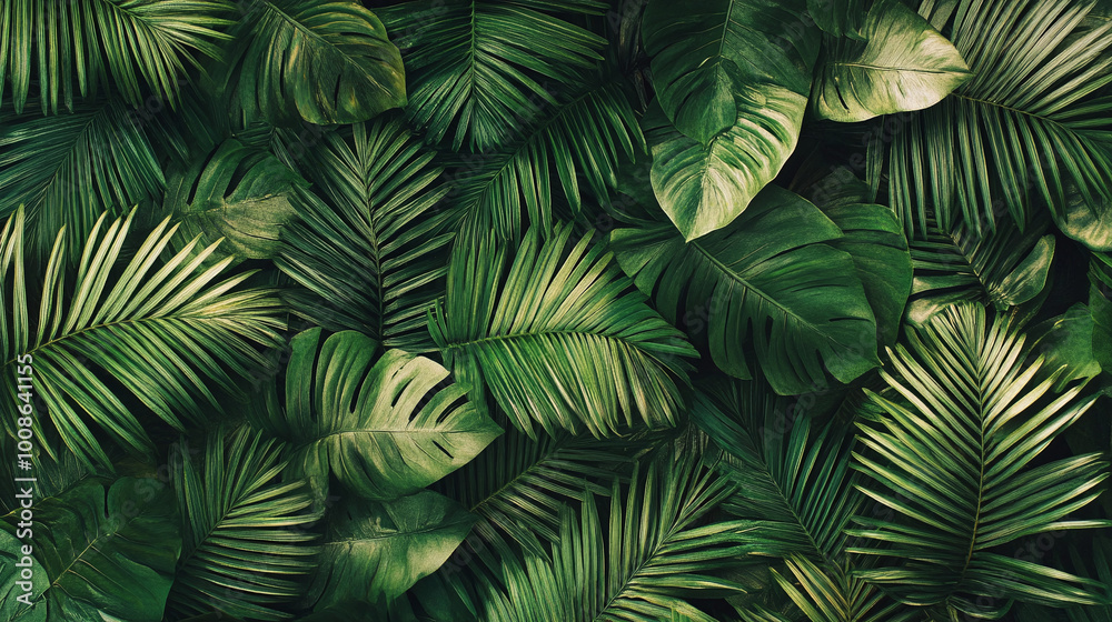 top view of frame full of green leaves, green leaf random positions natural tropical plant background close up organic plants top view of frame full of green leaves, green leaf random positions natural tropical plant background close up organic plants