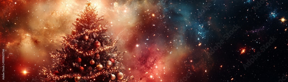 Festive Space Wallpaper Festive Space Wallpaper