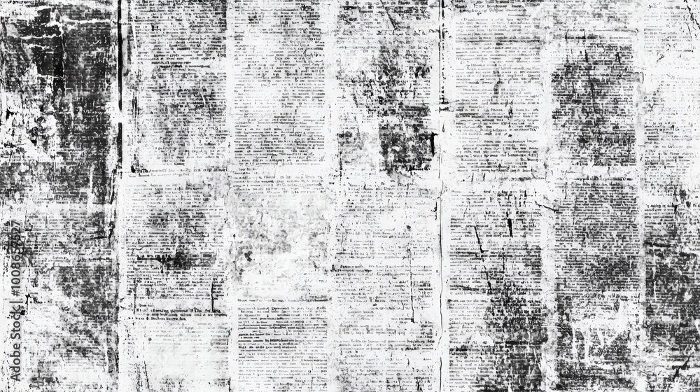 Grunge Newspaper Texture Grunge Newspaper Texture