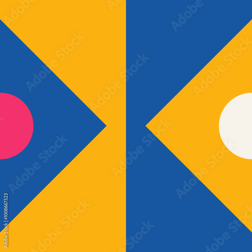 Free Download Vector Illustration of Abstract Geometric Shape - GFXLoad