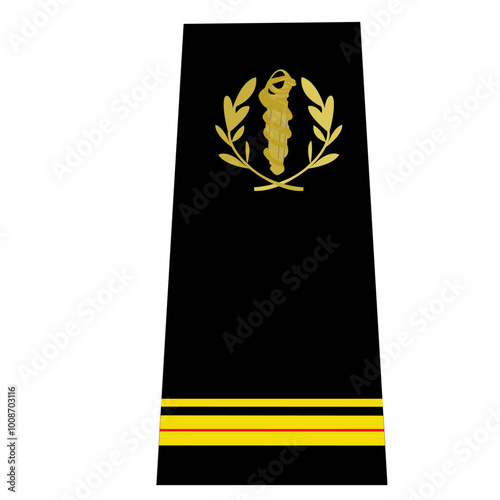 Galon du service de santé des armées de terre française: Service administratif, sous-officier: Major