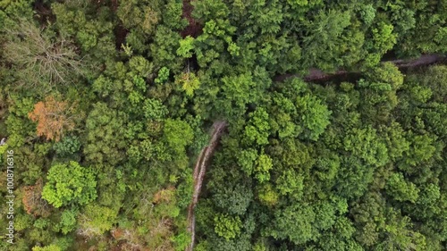 Majestic Aerial View of Bosnia and Herzegovina's Mountain Peaks and Valleys - 4K Drone Footage of Idyllic Woodland and Wilderness Adventure