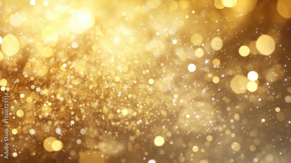 Luminous Golden Glow - Elegant Background with Reflective Sheen Luminous Golden Glow - Elegant Background with Reflective Sheen