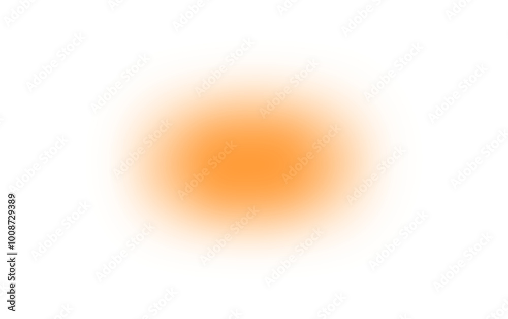 Orange Round Gradient Overlay Transparent Background Orange Round Gradient Overlay Transparent Background