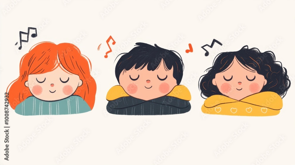 A lighthearted depiction of attendees sleeping through a presentation, emphasizing the importance of captivating and interactive speaking styles.