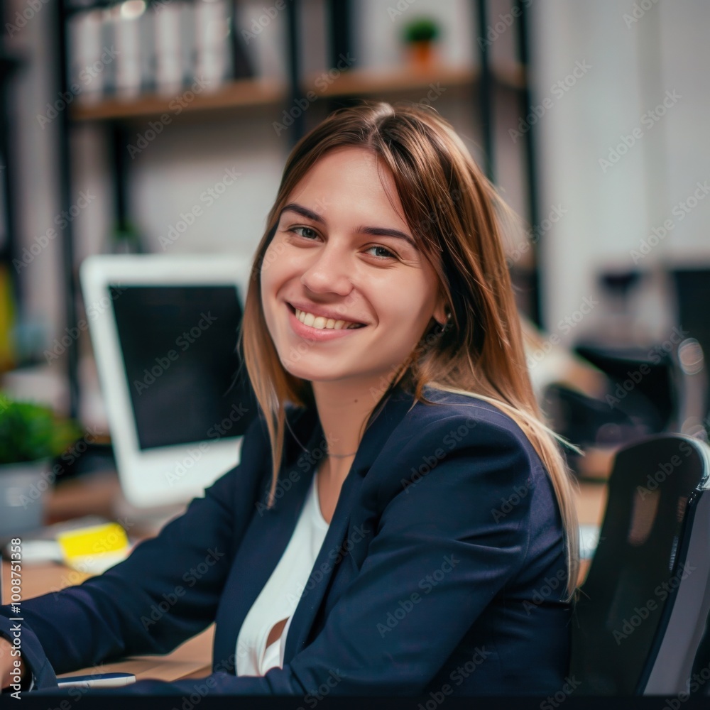 portrait of a smiling professional woman portrait of a smiling professional woman