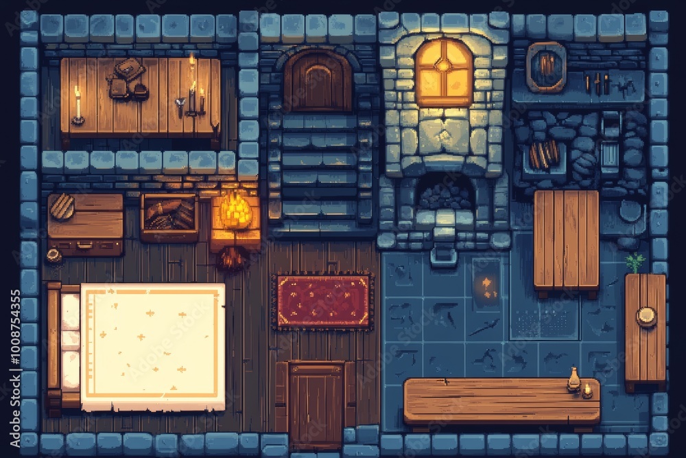 A medieval fantasy item and object spreadsheet with tavern accessories based on generative AI A medieval fantasy item and object spreadsheet with tavern accessories based on generative AI
