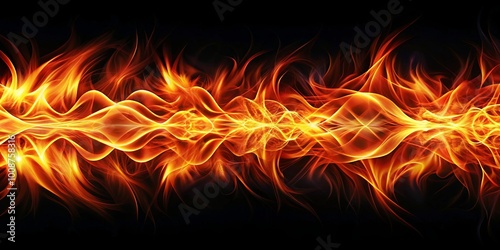 Dancing Flames, A Swirling Symphony of Heat and Light