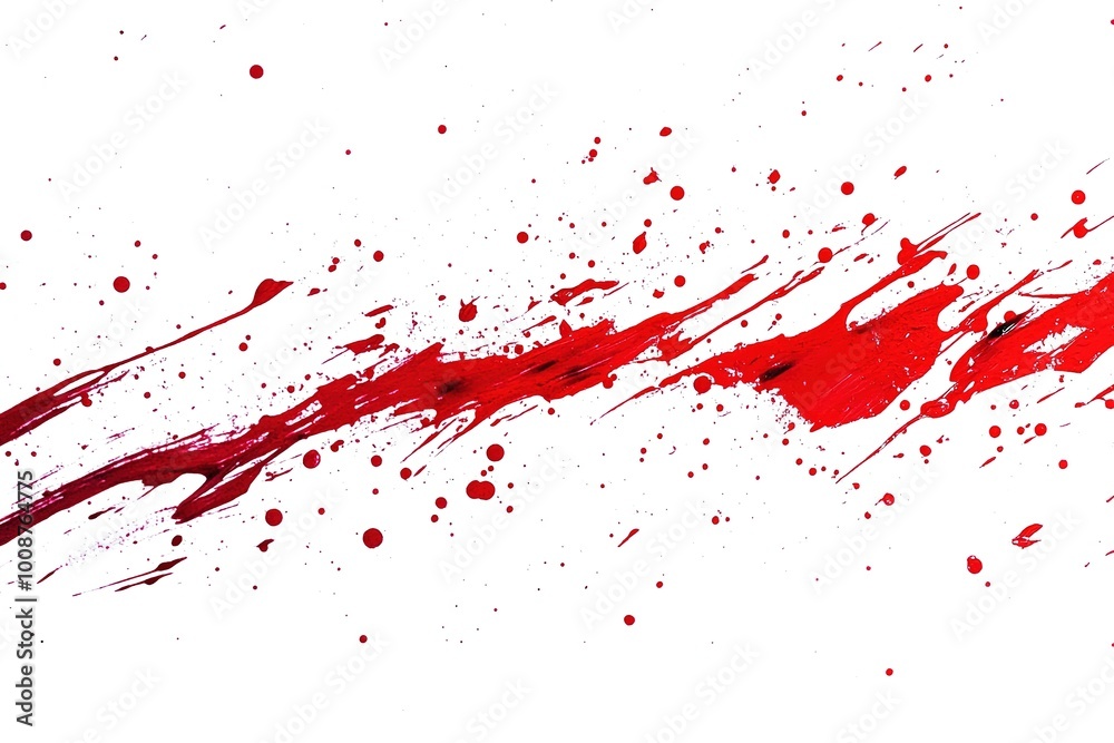 beautiful splashes of red paint isolated on white background
beautiful splashes of red paint isolated on white background