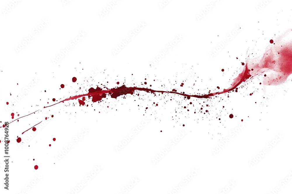 beautiful splashes of red paint isolated on white background
beautiful splashes of red paint isolated on white background