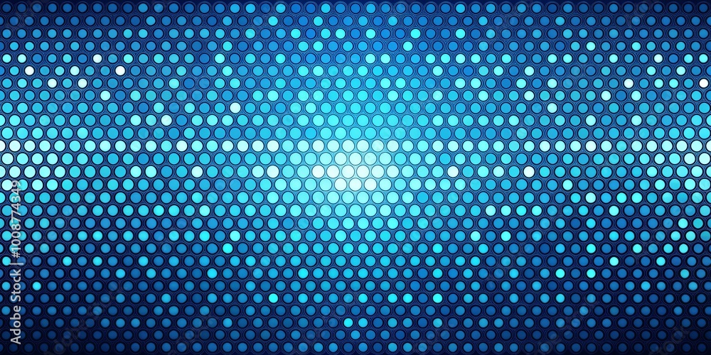 A vibrant and captivating display of circular lights in shades of blue, creating a mesmerizing visual experience. A vibrant and captivating display of circular lights in shades of blue, creating a mesmerizing visual experience.