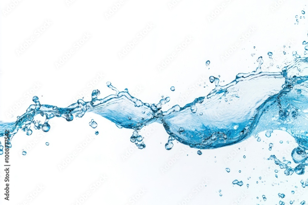 Water splash border line droplets refreshing appliance. Water splash border line droplets refreshing appliance.