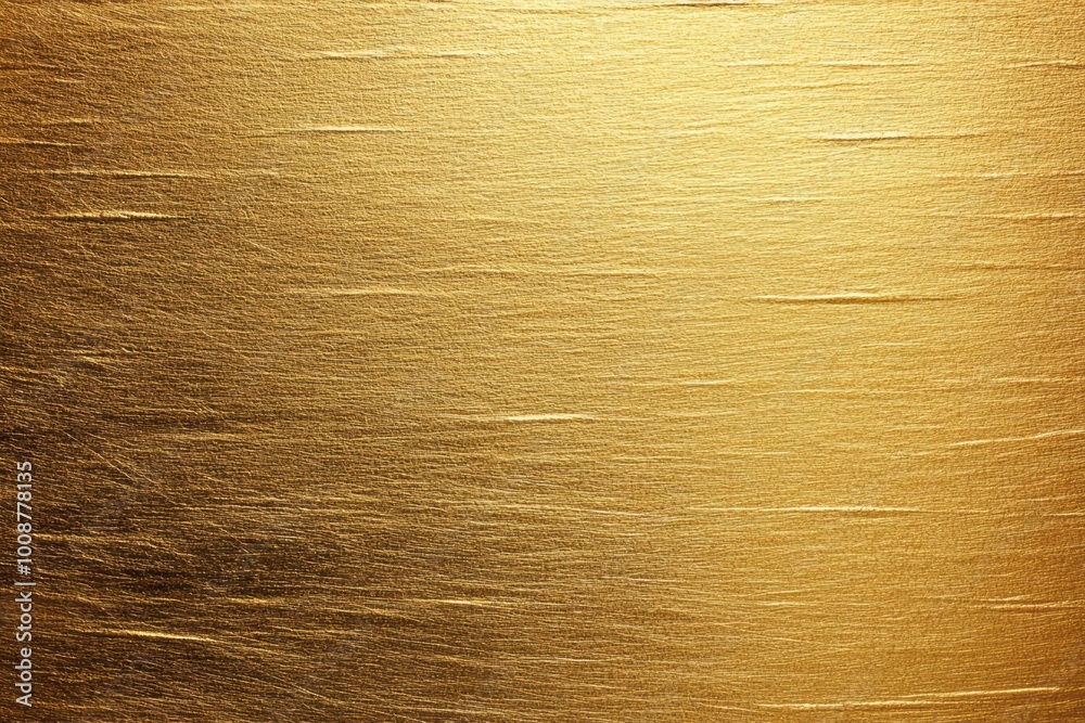 Naklejka premium A stunning textured gold background featuring a luxurious sheen, ideal for elegant designs, branding, and creative projects.