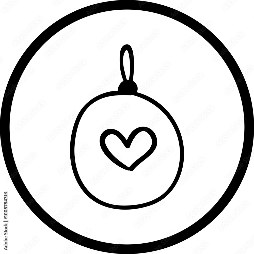 Obraz premium Christmas, New Year Vector Icon element, Isolated white background